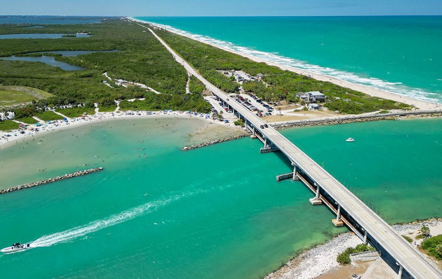 Sebastian Inlet State Park, Florida, USA